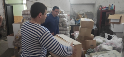 Cотрудники МЧС Абхазии во главе с министром, Львом Квициния, вновь отправились в Донбасс