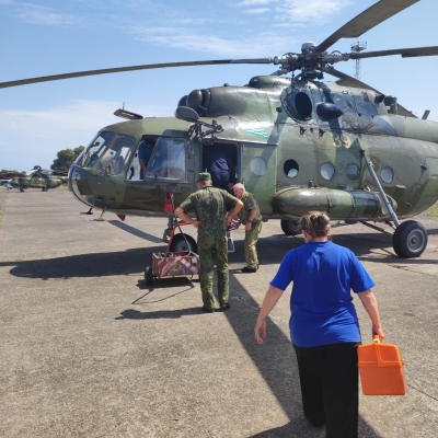Из села Ажара в Республиканскую больницу доставлена доставлена больная