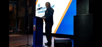 Глава МЧС Абхазии Лев Квициния находится в рабочей поездке в Санкт-Петербурге