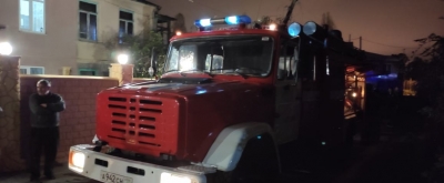 Накануне вечером произошел пожар в Сухуме