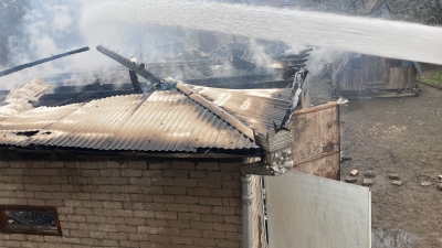 Пожар в Ткуарчалском районе
