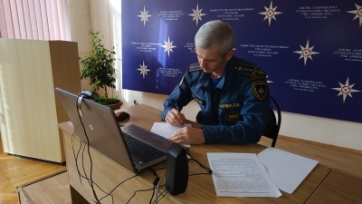 Четверо  магистров Академии Государственной противопожарной службы МЧС России сдали выпускной экзамен