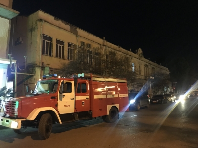 Задымление в одном из помещений Сухумской городской больницы
