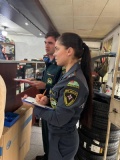 Госпожнадзора МЧС совершил внеплановую проверку на территории авторыночного комплекса